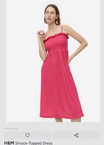 H&M Smock-Topped Dress