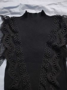 black lace tops