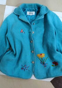 Floral Embroidered Jacket