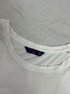 White Basic Tee