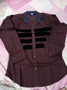 Stylish Maroon Shirt