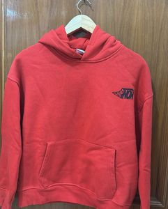 Red hoodie