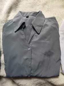 Classic Collared Button-Up Shirts