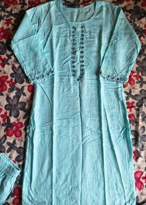 Light Blue Kurta Set