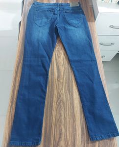 Trendy Men's Navy Blue Jeans