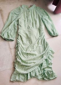 Tokyo Talkies Mint Green Mini Dress