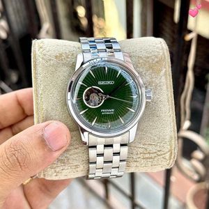 Seiko Presage Automatic Green Dial Watch