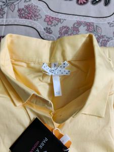 Yellow Formal Shirt