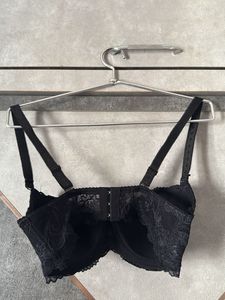 Elegant Black Lace Bra