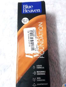Blue Heaven Hyper Matte Foundation for Face Makeup