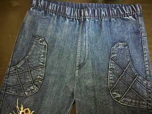 💙Y2K Cute Embroidered Bootcut Jeans 💙