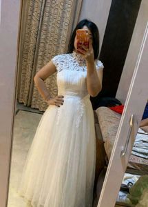 Price Drop 🎀Elegant White Lace Bridal Gown