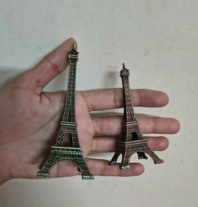 Eiffel Tower Miniatures Set of 2