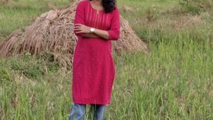 Elegant Pink Kurta