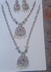 Tending Jewellery Set Oxidised