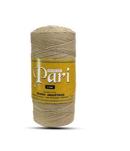 Pari Macrame Cords - 1mm twisted beige