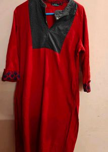 Red Kurta
