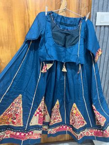 Elegant Blue Lehenga Choli Set
