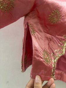 Rose Pink Lehenga Choli w/ Duppatta
