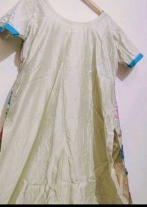 Multi Floral Work Suit Salwar &amp; Dupatta 40 Bust