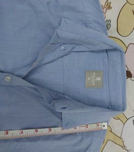 red tape Men's Light Blue Casual Shirt