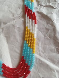 Beaded Necklace &amp; Earring Set