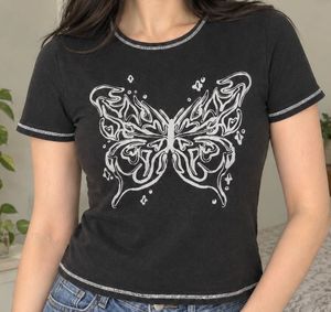 Cute Butterfly Graphic Tee