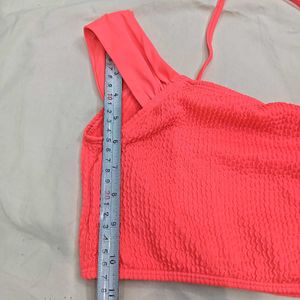 Neon Smocked🪔 Bikini Top