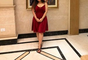 Stunning Red Spaghetti Strap Dress
