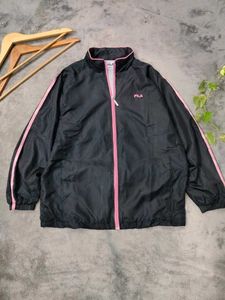 Fila Black & Pink Track Jacket