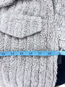 SHEIN Cozy Fuzzy Button-Up Jacket