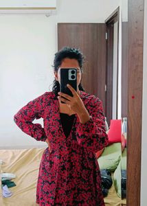 Chic Floral Print Mini Dress