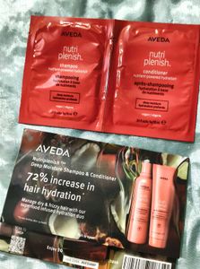Aveda Nutriplenish Shampoo & Conditioner Samples