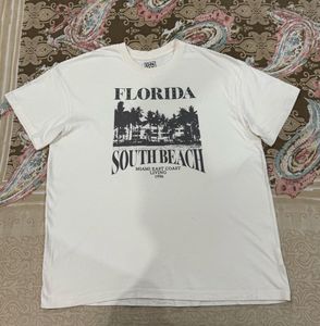 Oversized Florida South Beach T-Shirt