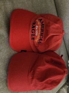 Red Eagle Baseball Caps (Set of 2)
