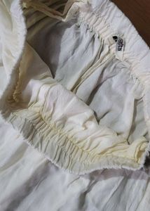 Comfortable Cream Palazzos
