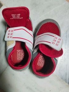 Cute Red Baby Sneakers
