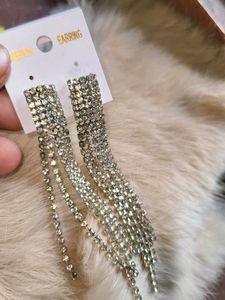 Sparkling Crystal Drop Earrings