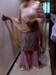 Peach Colour Shrara Suite 😍😍