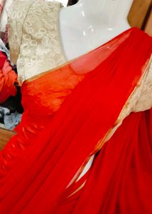 Saree❤️with Blouse