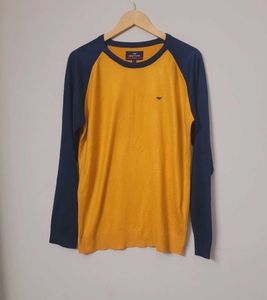 Red Tape Men's Contrast Sleeve pullover