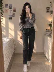 Dark Wash Denim Jeans