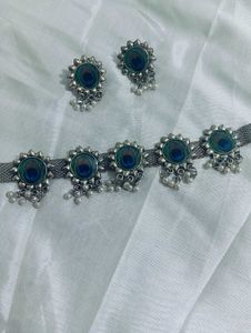 Peacock Necklace Set