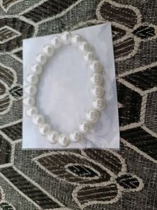 Pearl Bead Bracelet Set