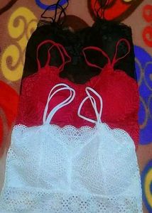pack of 3 Lace Bralette Set