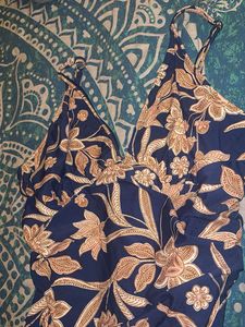 Stylish Floral One-Piece Swimsuit