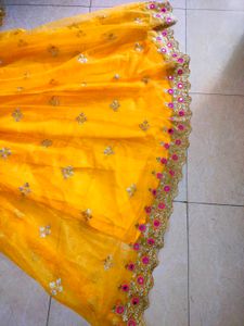 Yellow Anarkali Dress📀💡🕯️☀️