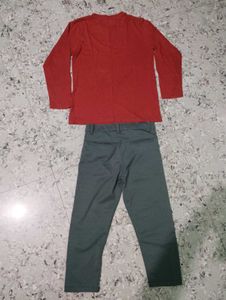 Boys' "Fast" Lightning Tee &amp; Pants Set