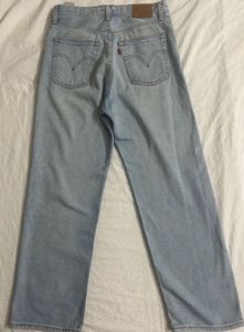 Light Wash Wide Leg Jeans