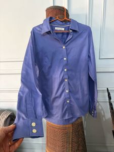 Banana Republic Blue Button-Up Shirt
